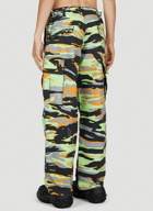 ERL - Camouflage Pants in Green