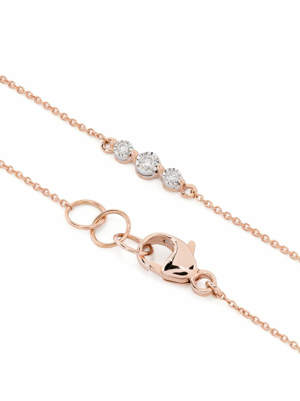 Dana Rebecca Designs 14K Rose Gold Ava Bea Trio Station Diamond ...
