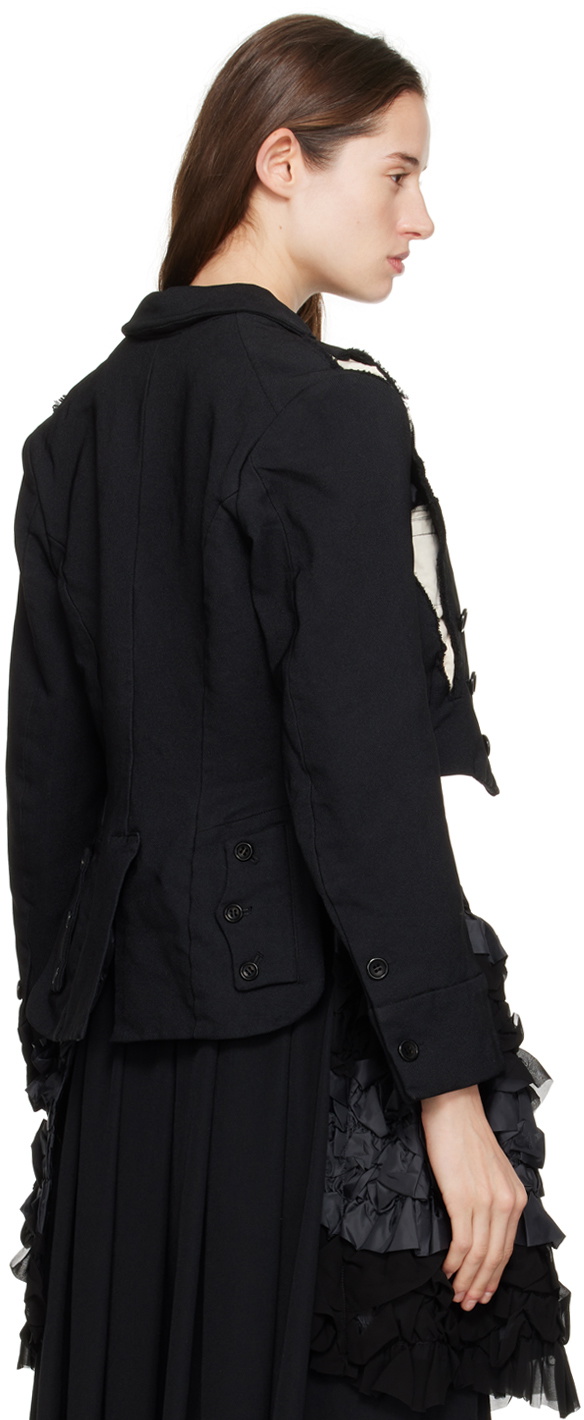 Comme des Garçons Comme des Garçons Black Layered Jacket