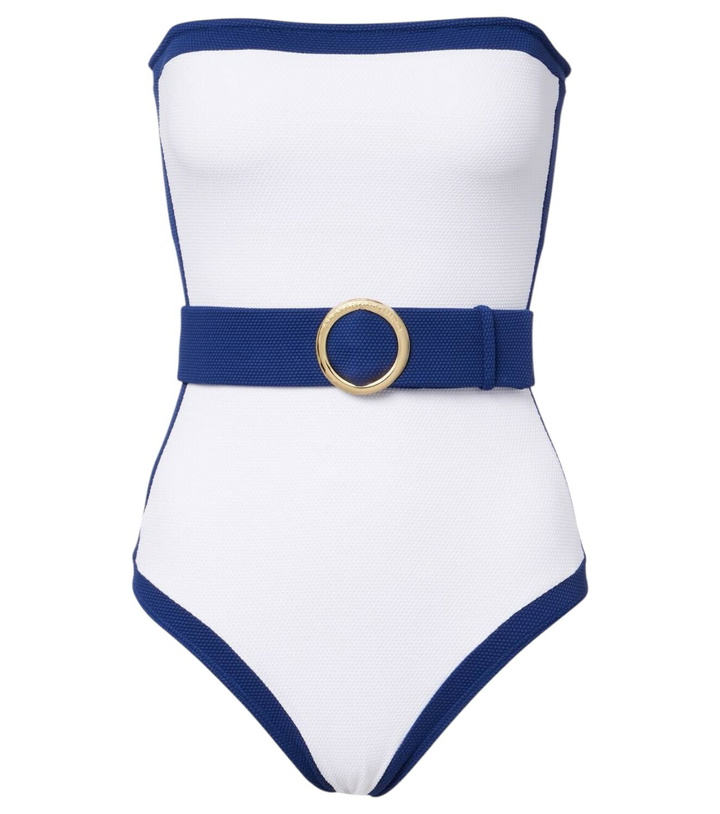 Photo: Alexandra Miro Whitney belted swimsuit