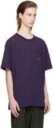 NEEDLES Purple Pocket T-Shirt