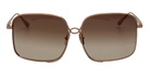 Linda Farrow Genevieve - Rose Gold Sunglasses