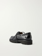 John Lobb - Tide Leather Boat Shoes - Black