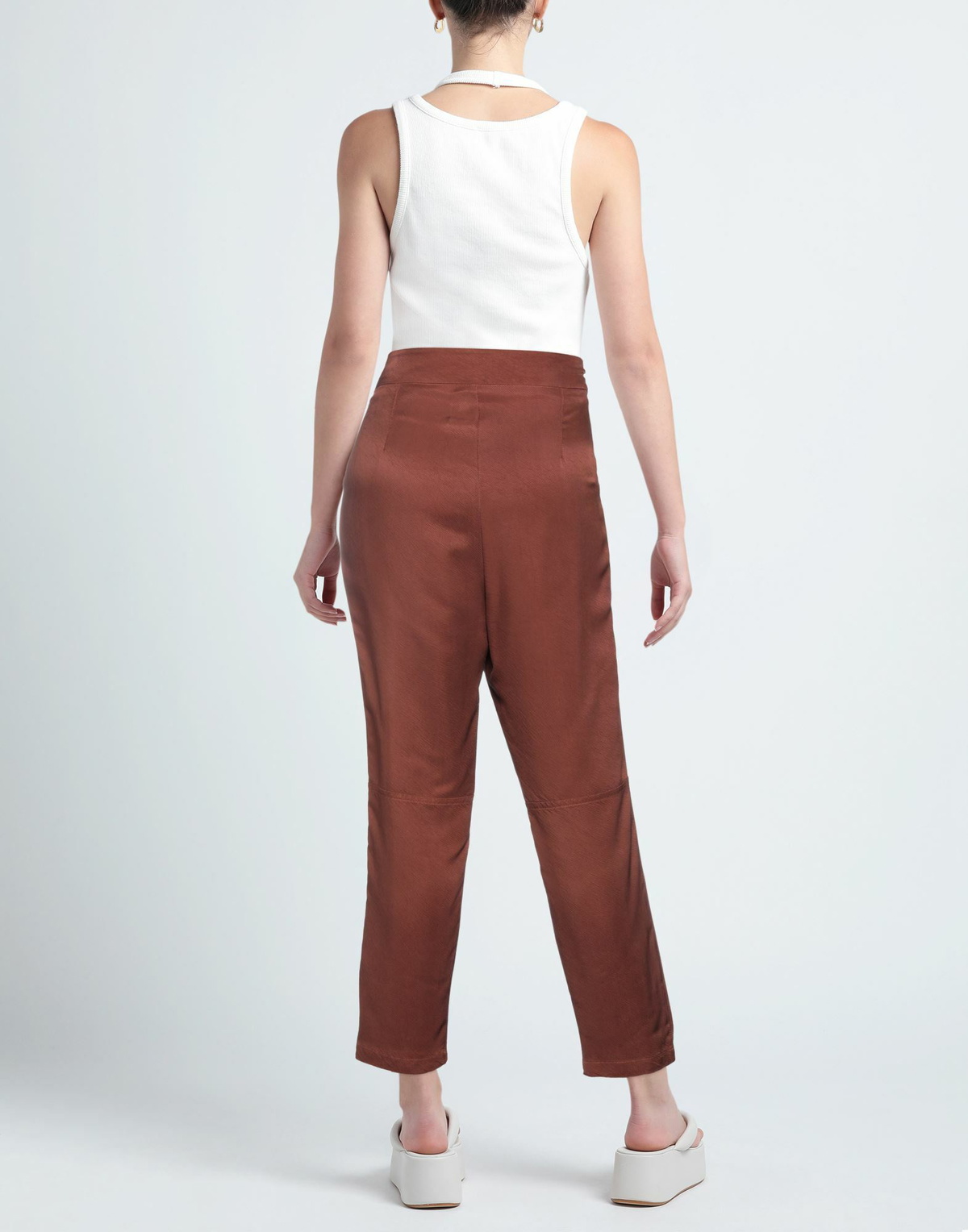 Alessia Santi Womens Pants in Brown