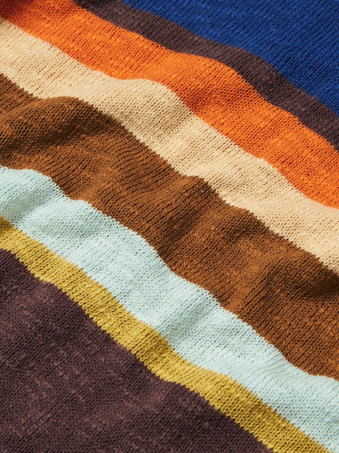 YMC - Dawg Striped Cotton Sweater - Multi