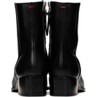 Aeyde Black Lee Leather Ankle Boots
