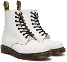 Dr. Martens White Vintage 1460 Boots