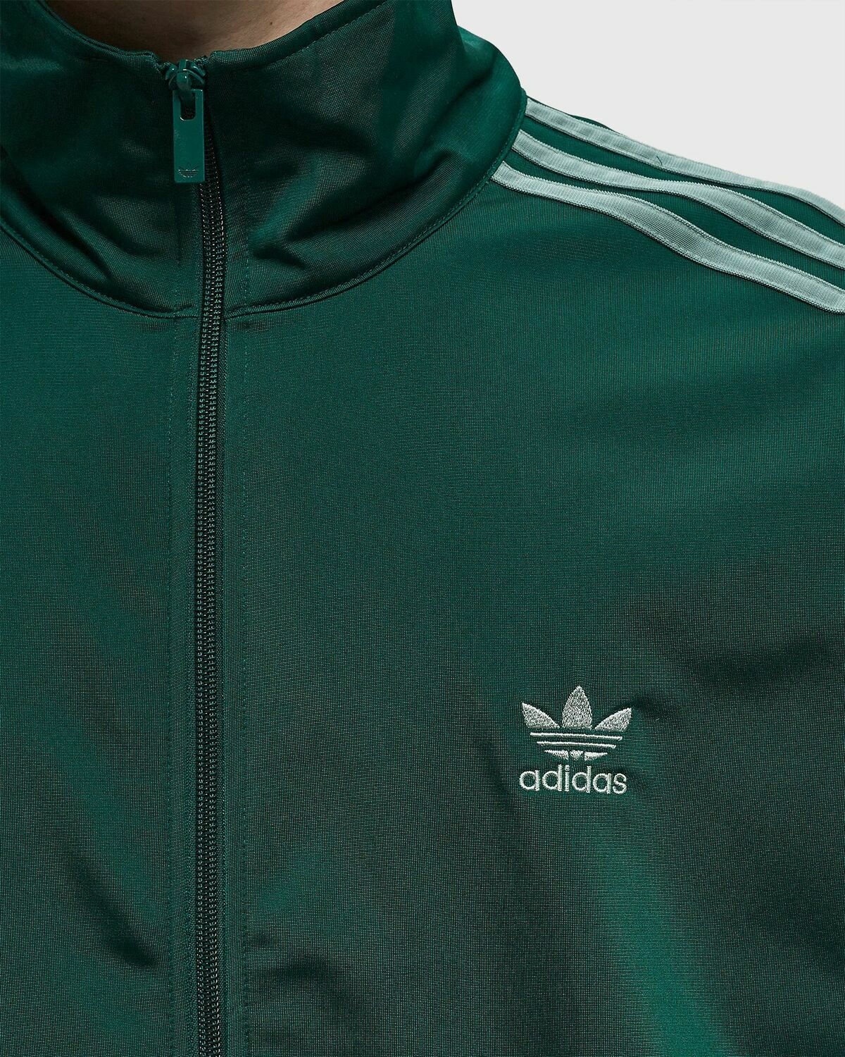 Adidas FIREBIRD TRACK TOP Green Mens Track Jacket adidas