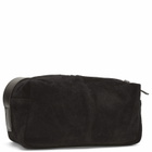 Mazi Untitled Dent Suede Cross Body Bag in Black 
