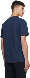 Maison Kitsuné Navy Double Fox Head T-Shirt