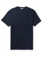 James Perse - Slim-Fit Combed Cotton-Jersey T-Shirt - Blue