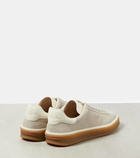 Loro Piana Tennis Walk suede sneakers