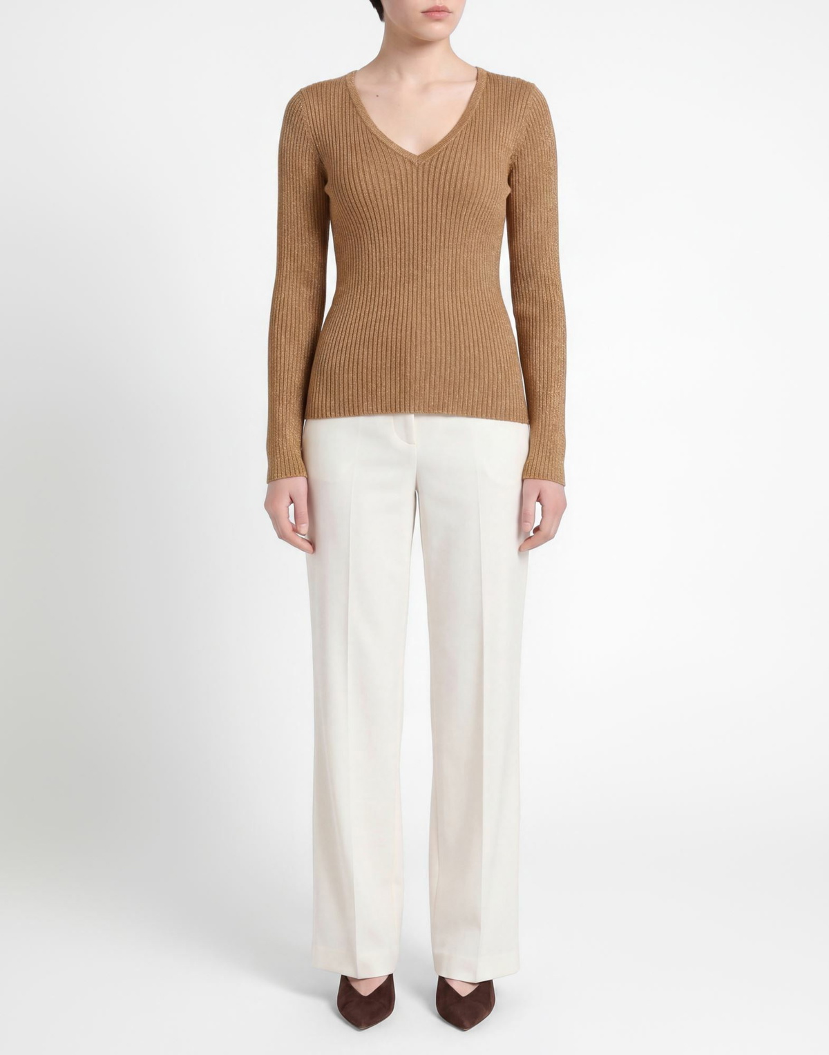 Majestic Filatures Womens Sweater in Gold