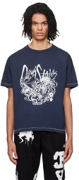 DEVÁ STATES Blue Print T-Shirt