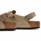 Birkenstock Tokio in Taupe Suede