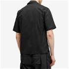 C.P. Company Men's Metropolis Gabardine S/S Shirt in Black