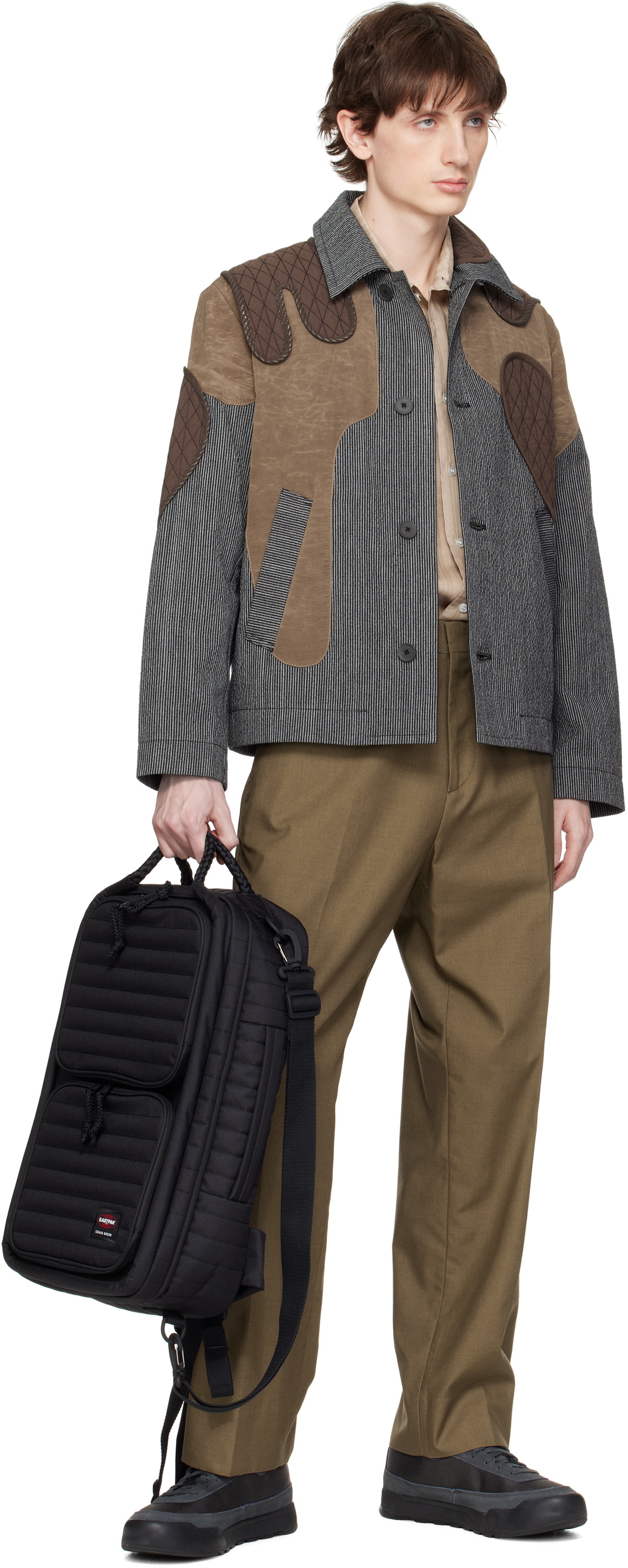 Craig Green Black Eastpak Edition Quilted Travel Pack