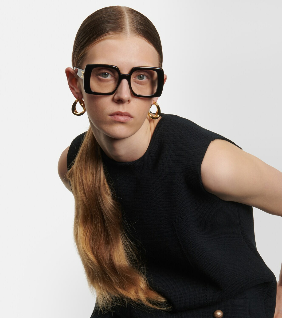 Celine Eyewear Triomphe square glasses Celine