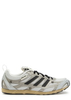 Adidas X Song For The Mute X Sftm Adizero Panelled Mesh Sneakers Silver