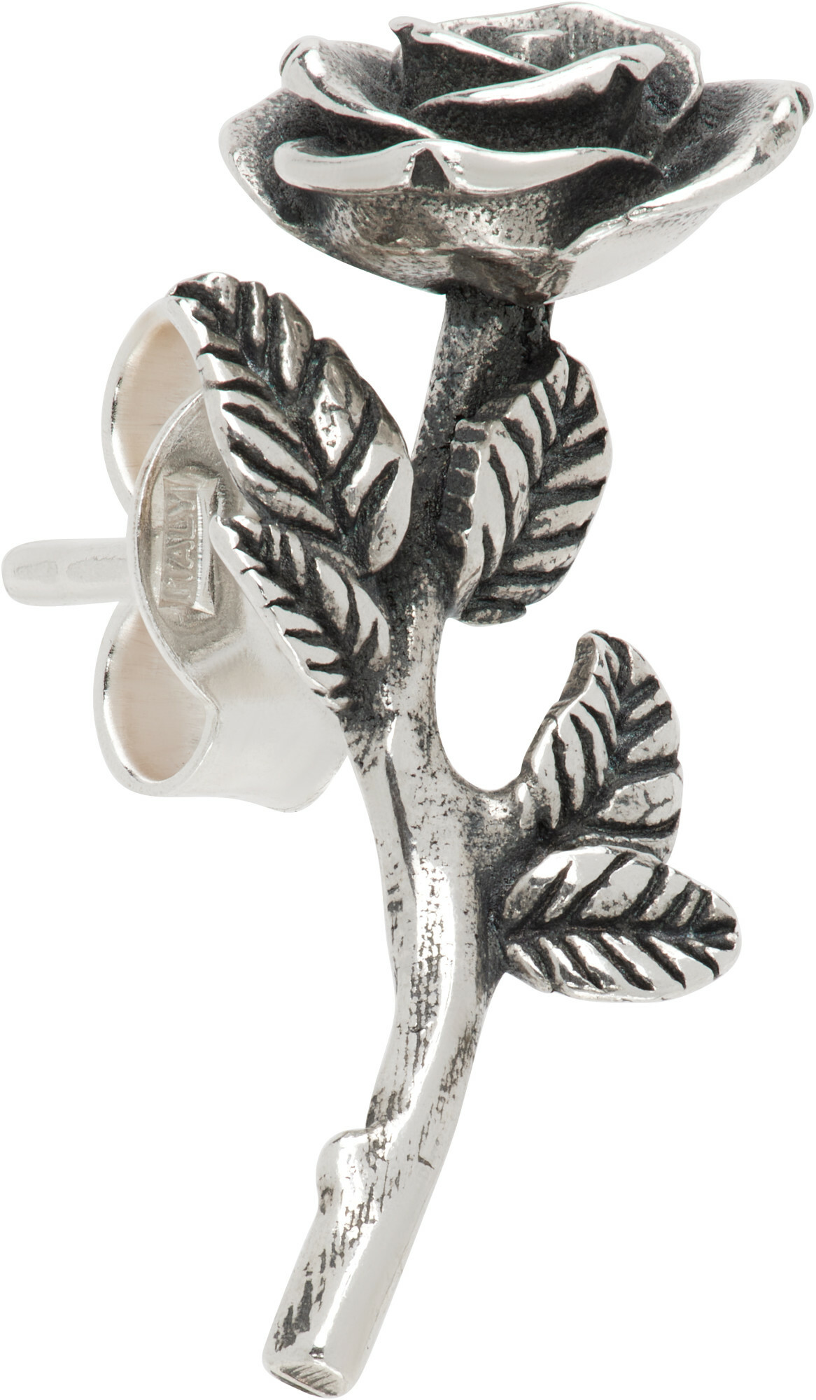 Emanuele Bicocchi Blooming Rose Stud Single Earring