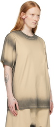 Y/Project Beige Pinched T-Shirt