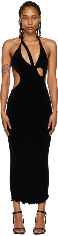 Photo: TYRELL SSENSE Exclusive Black Maxi Dress