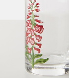Cabana Fuchsia Murano glass oil bottle