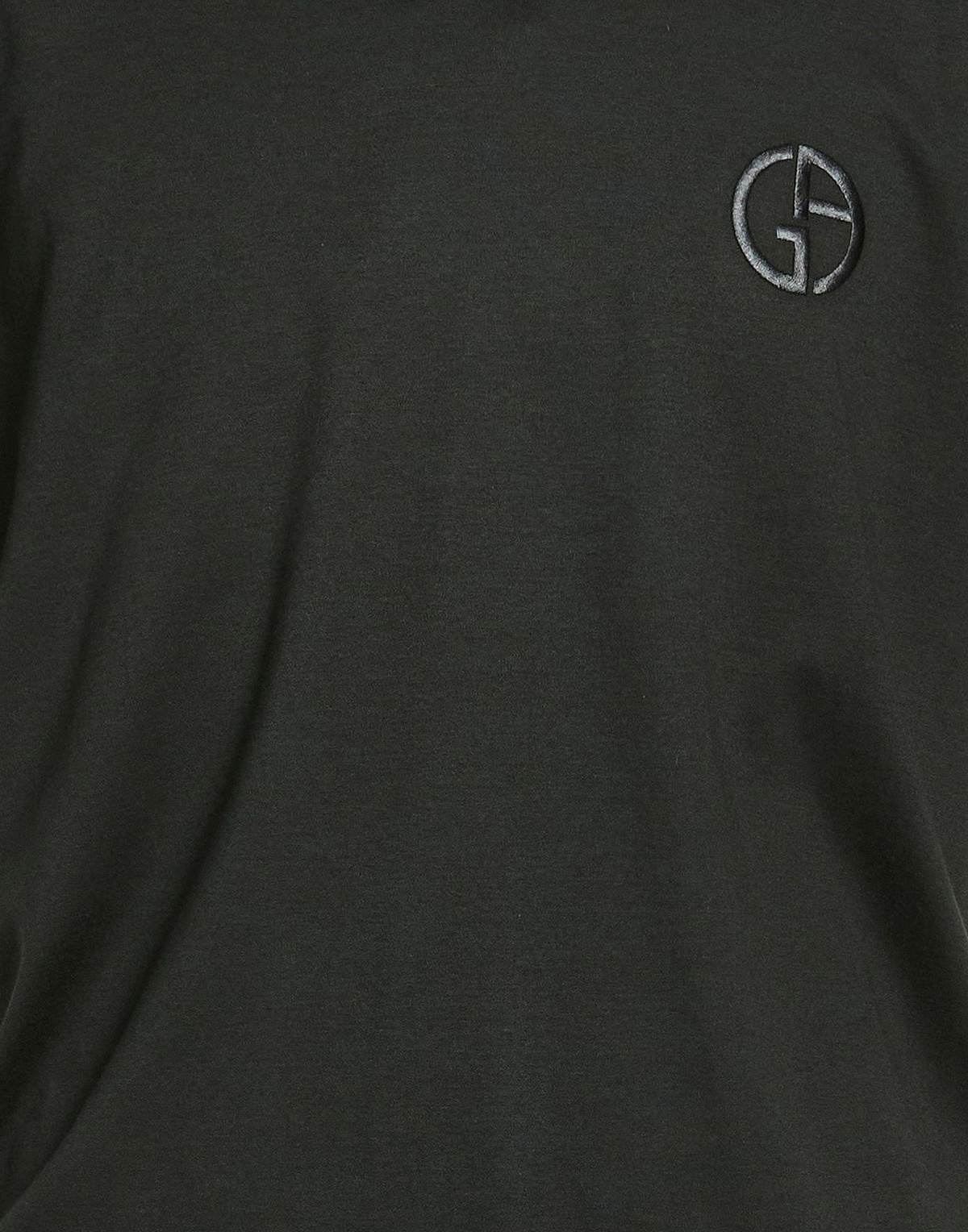 Giorgio Armani Mens Polo shirt Dark in Green