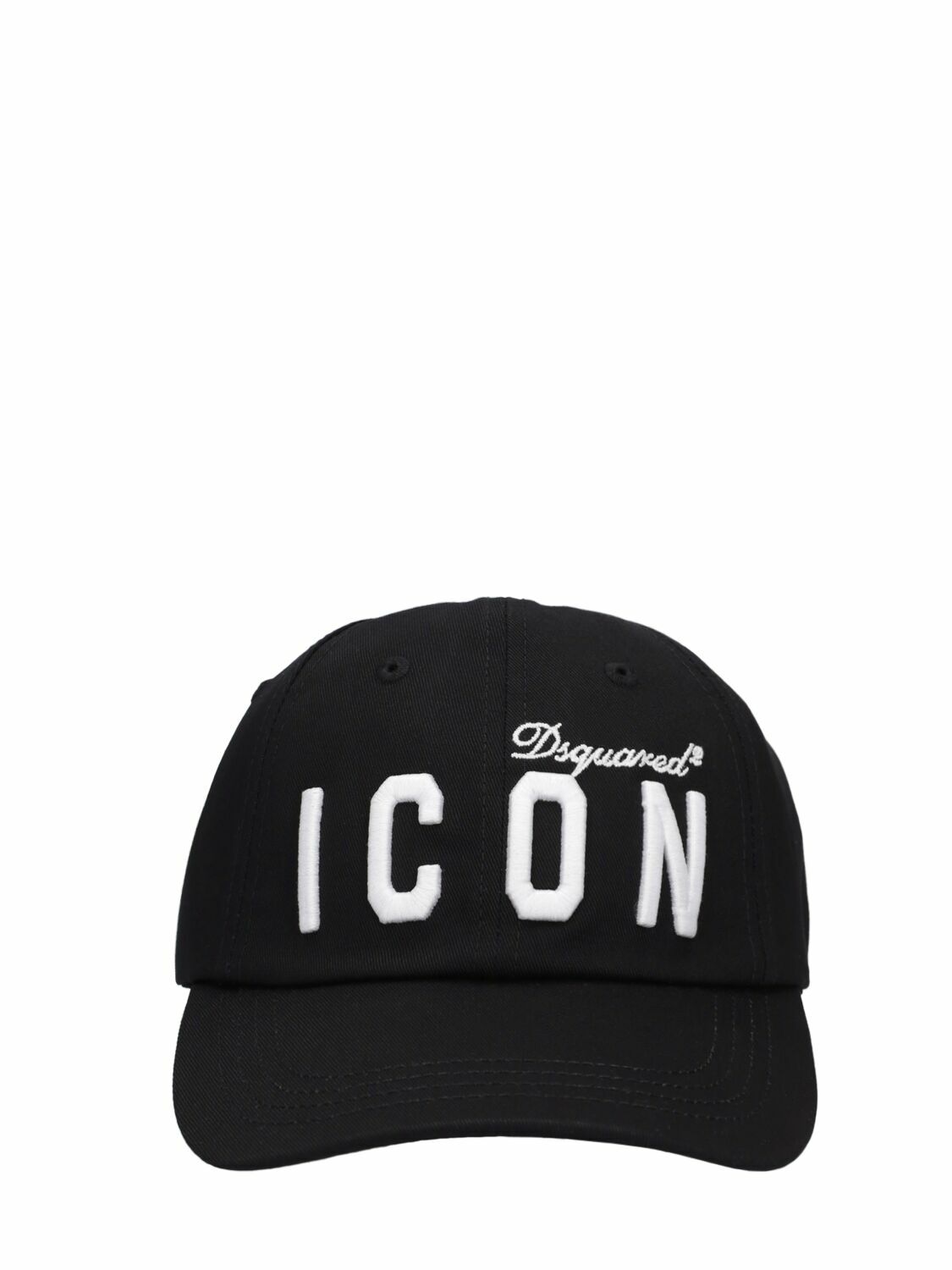 Dsquared2 hat in cotton with printed logo