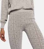 Givenchy - 4G monogram jacquard leggings