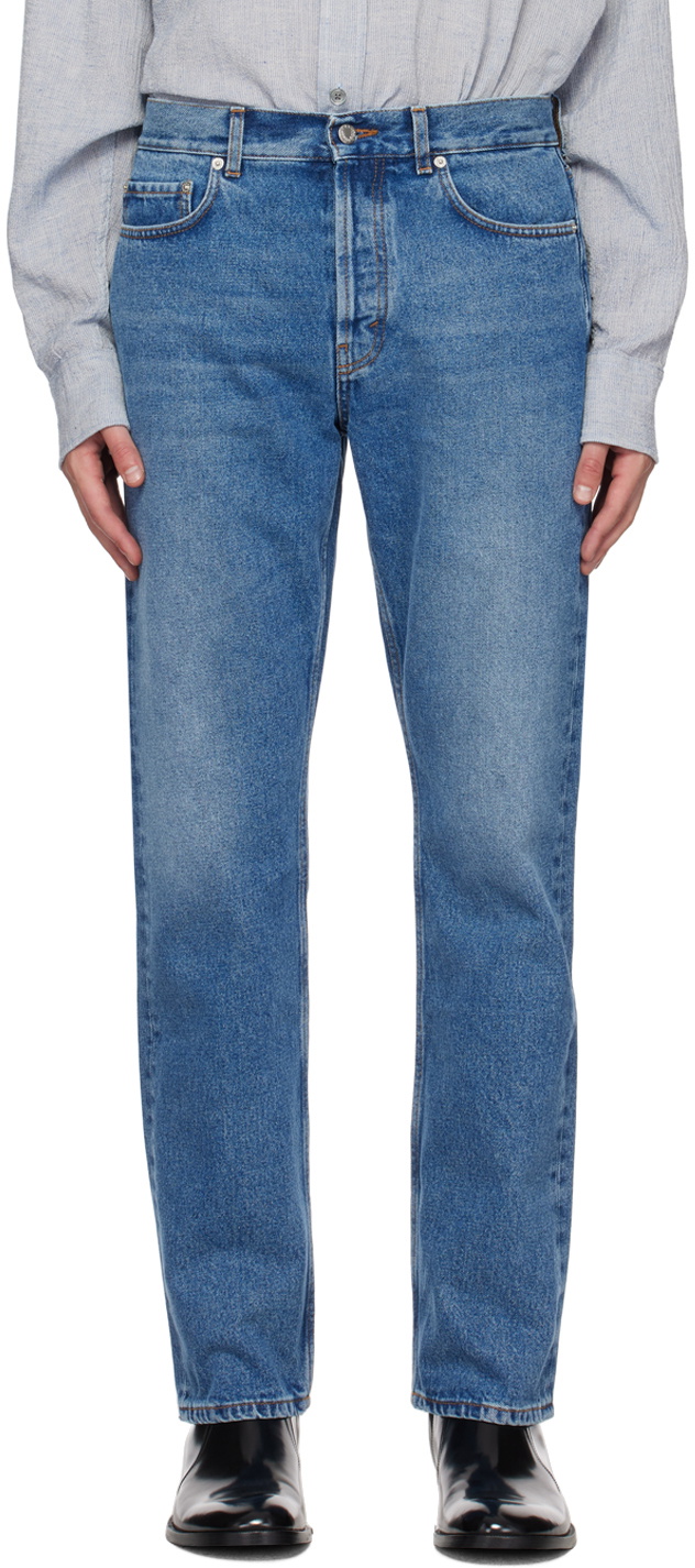 Séfr Blue Straight Cut Jeans Séfr