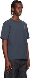 Maison Kitsuné Navy Dressed Fox Comfort T-shirt