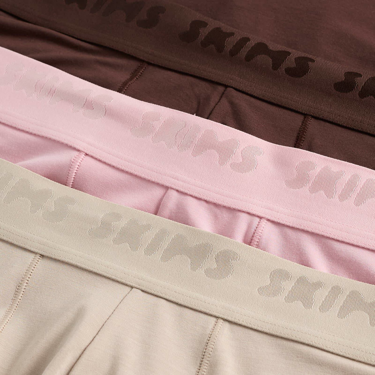 SKIMS Men's Stretch Boxer Brief 5" - 3-Pack in Halite Stone Multi