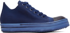 Rick Owens Drkshdw Indigo Low Sneakers