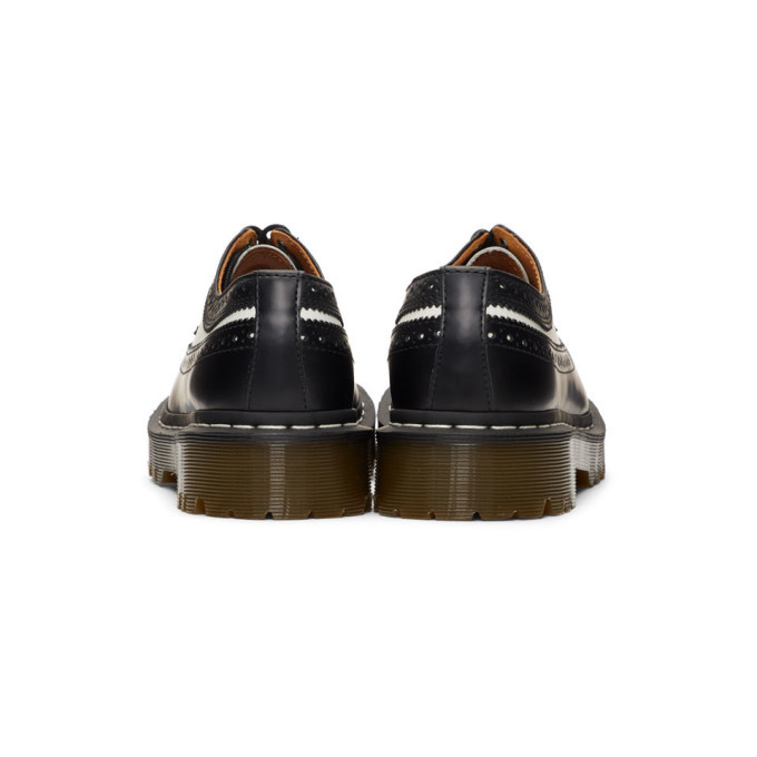 Martens Black and White 3989 Bex Brogues Martens