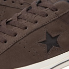 Converse Men's One Star Pro Nubuck Leather Sneakers in Coffee Nut/Egret
