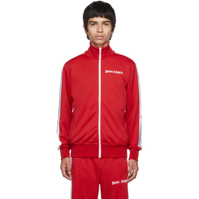 Photo: Palm Angels Red Classic Track Jacket