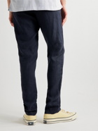 Orlebar Brown - Cornell Slim-Fit Linen Trousers - Blue