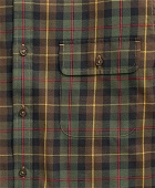 Brooks Brothers Men's Regent Regular-Fit Sport Shirt, Brushed Cotton Cashmere Twill Button Down Collar | Green
