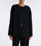 The Row Quintus wool and cashmere-blend jacket