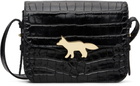 Maison Kitsuné Black Edie Bag