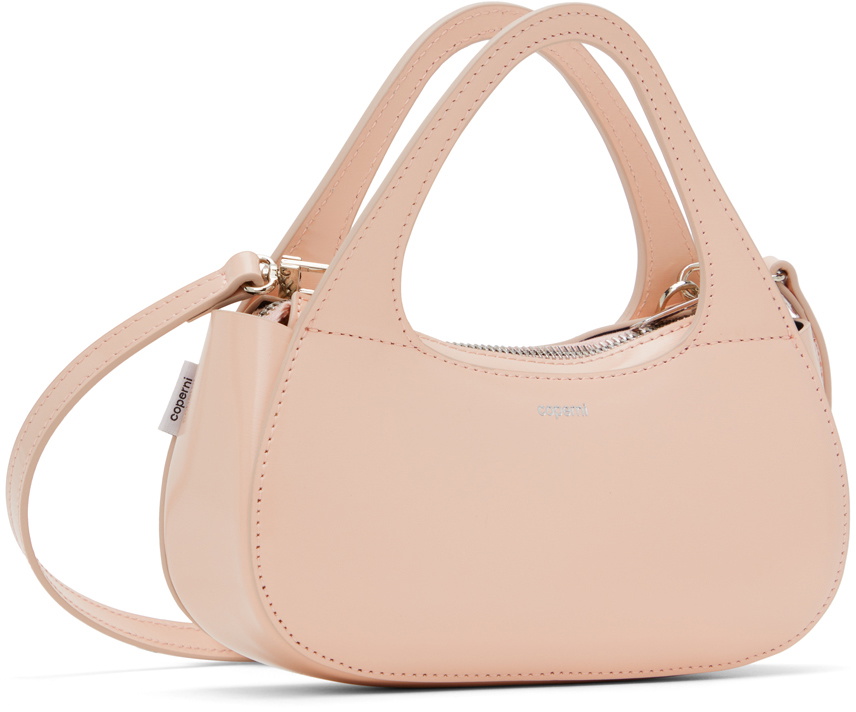 Coperni Pink Gloss Micro Baguette Swipe Bag Coperni