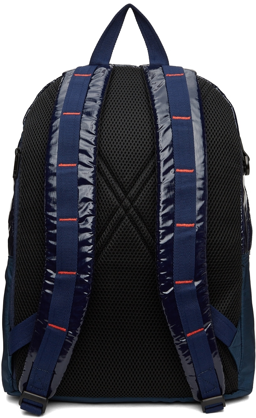 バッグ Diesel enamel nylon backpack navy blue JanSport Cross Town Unisex Navy Blue School Bookbag Backpack