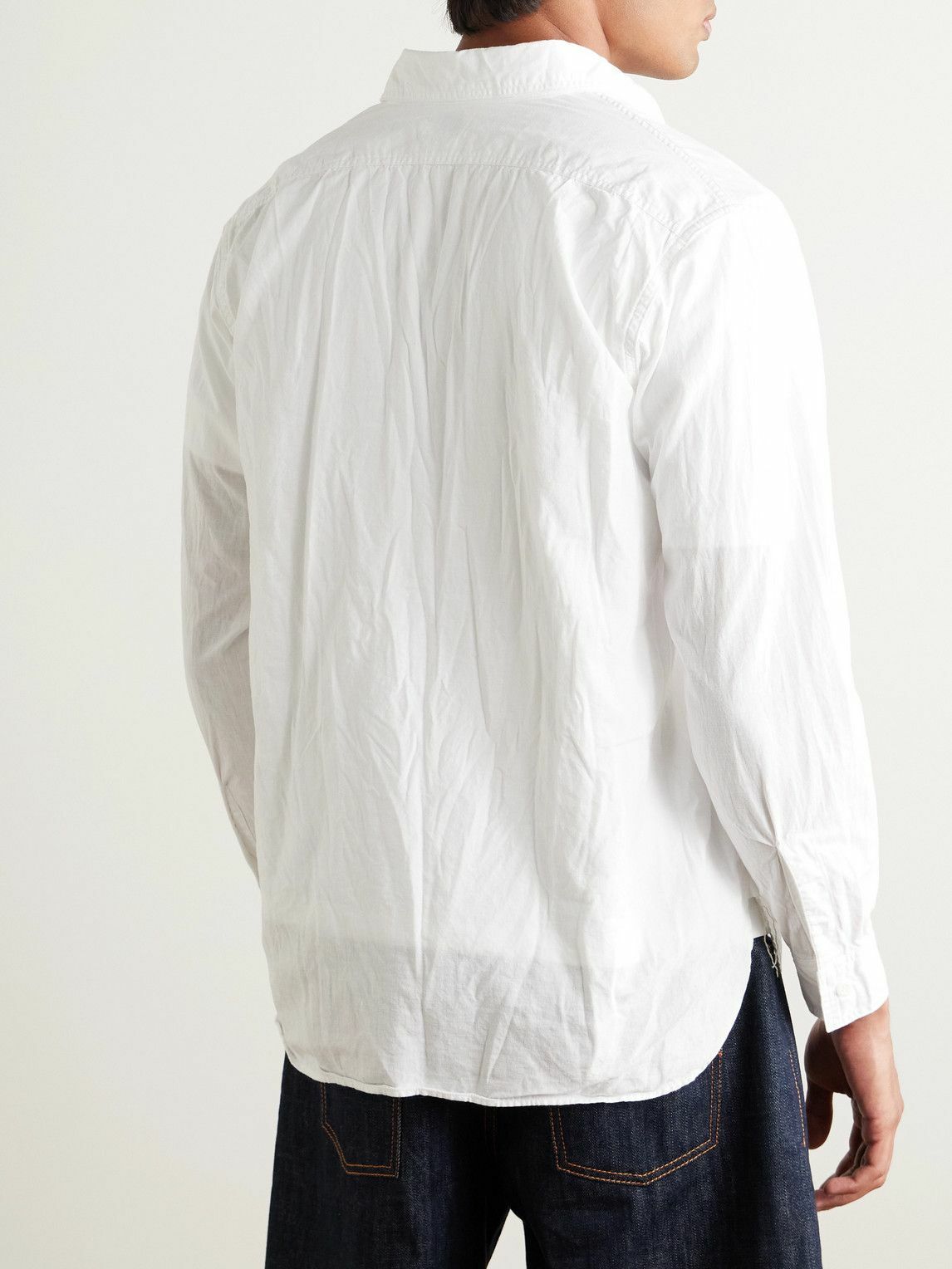 OrSlow - Cotton-Voile Shirt - White