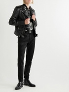 CELINE - Leather Chelsea Boots - Black