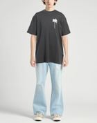 Palm Angels Mens T-shirt Charcoal