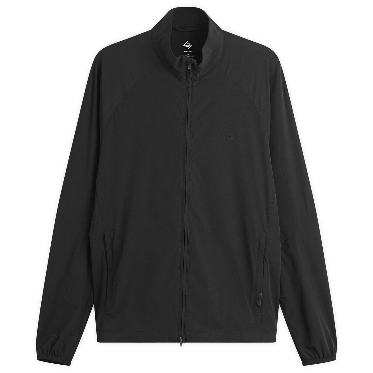 Represent 247 Men's Dna Track Jacket in Jet Black