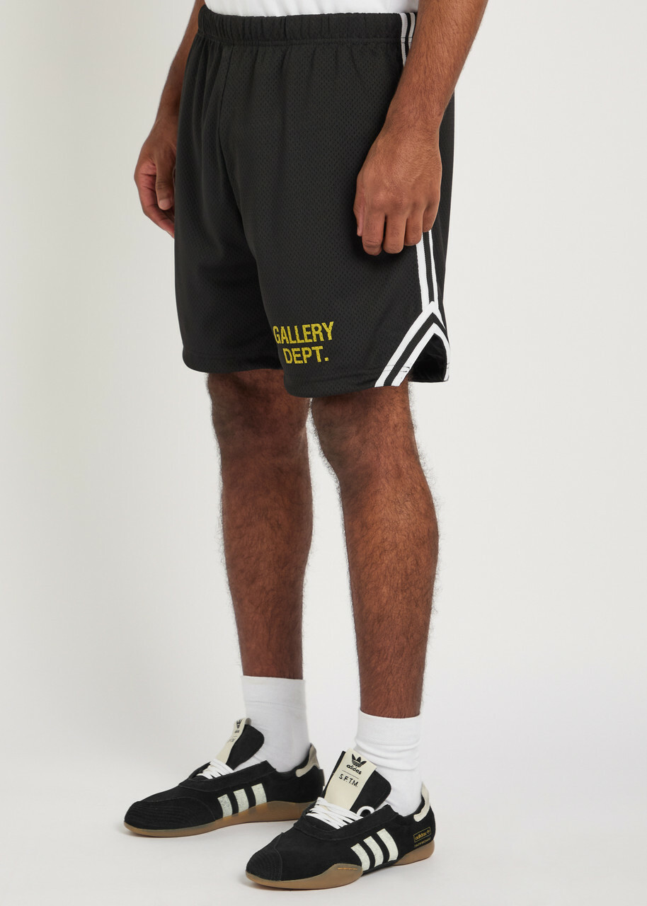 Gallery Dept. Striped Mesh Shorts Black