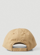 Embroidered Logo Cap in Brown