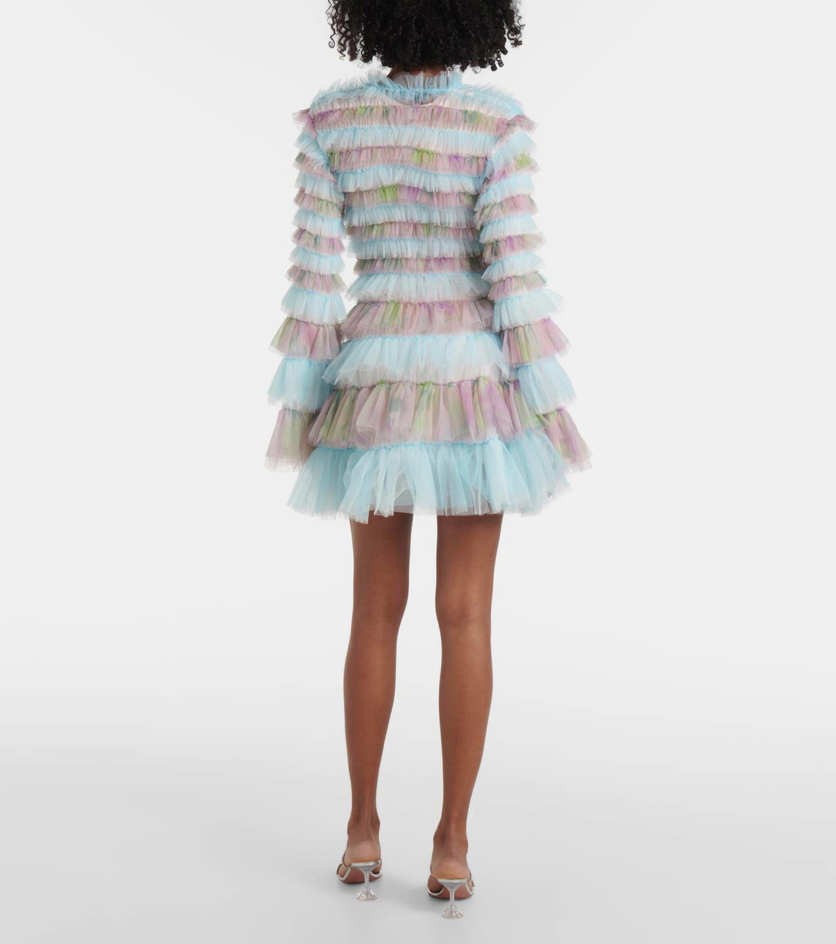 Susan Fang Tiered tulle minidress